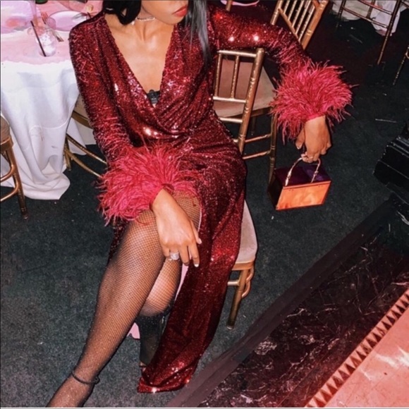 NWT Zara Limited Edition Sequin Dress/Robe - Picture 10 of 16